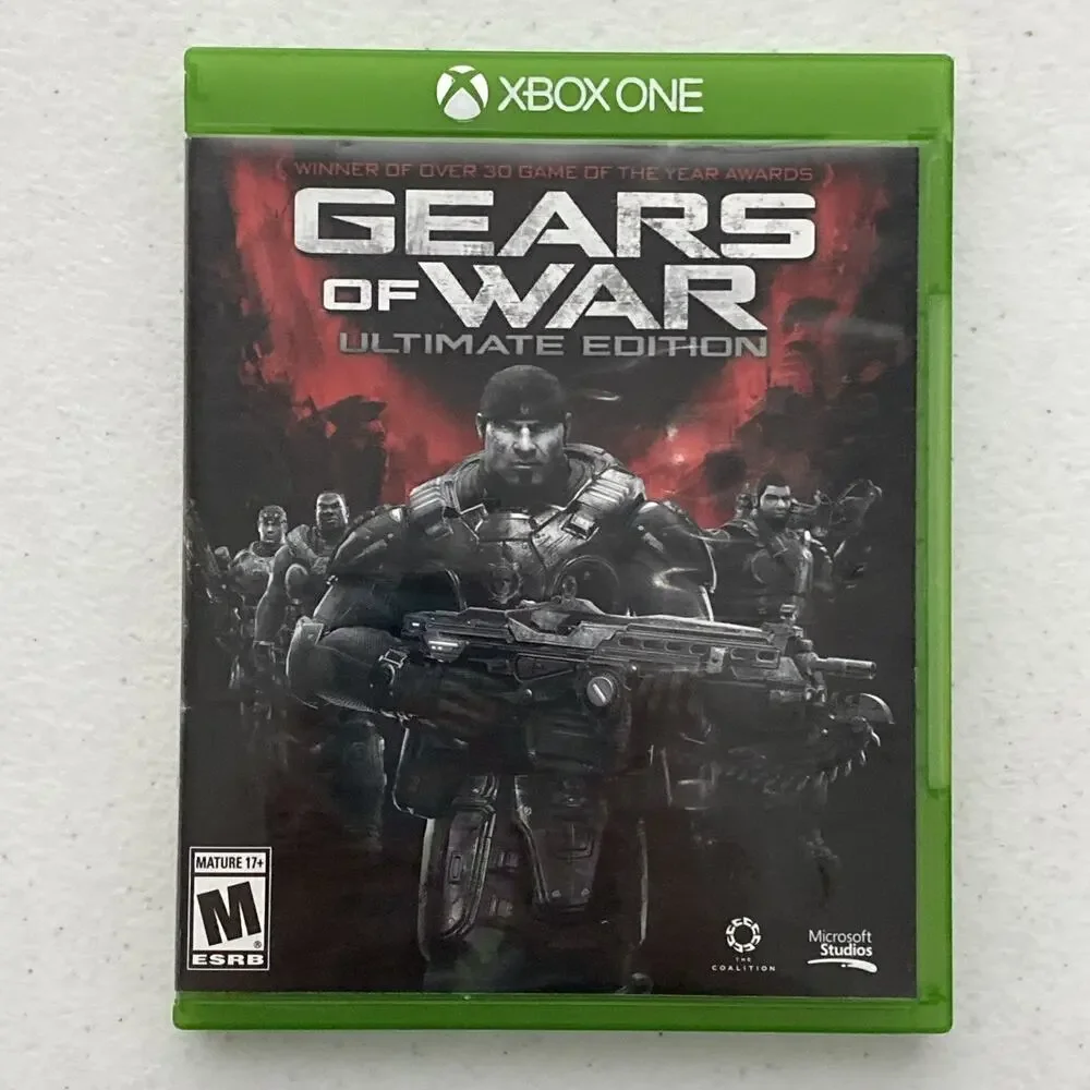 Xbox One Bundle Lot 4 Games Gears Of War 4 Ultimate Ed Fallout 76 Wolfenstein 2